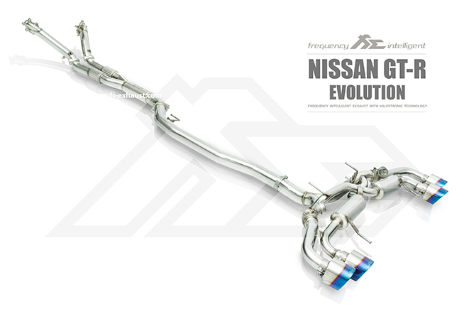 Nissan R35 GTR Race Ver | 2008-2016 /2017- Fi EXHAUST JAPAN